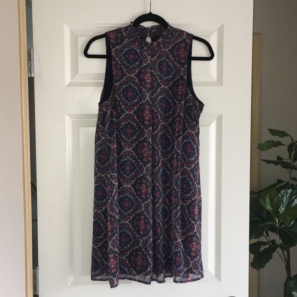 Print Shift Dress